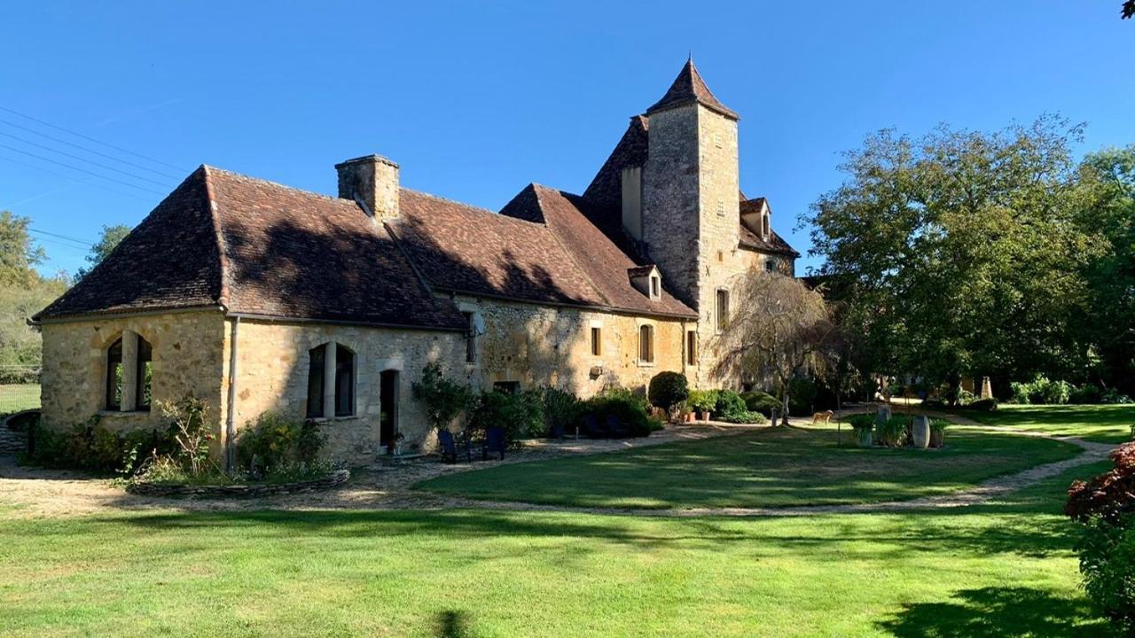 Bed and Breakfast Manoir La Barriere - Lot Le Vigan  Экстерьер фото